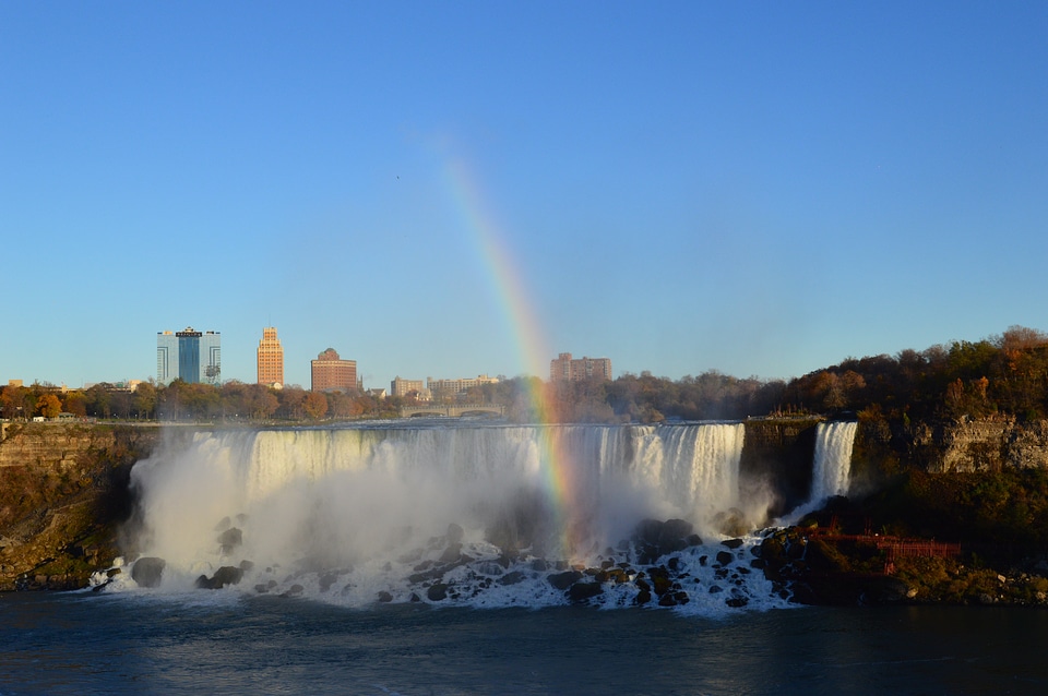 Waterfalls water landscape
