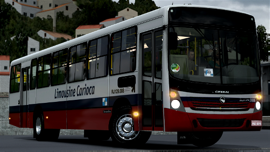 Ônibus Ciferal Citmax Skin Limousine Carioca ETS2 Euro Truck Simulator 2 photo