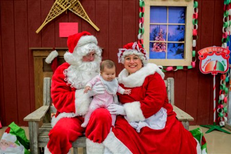 Emmonak welcomes Santa to town photo