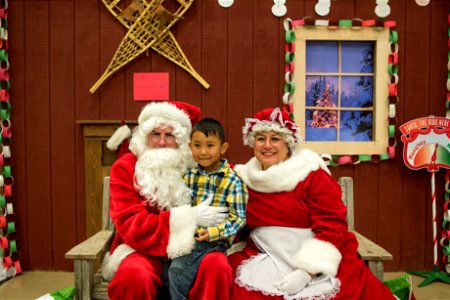 Emmonak welcomes Santa to town photo