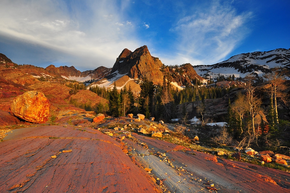Sundial Peak at Big Cottonwood Canyon