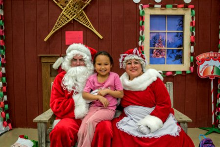 Emmonak welcomes Santa to town photo