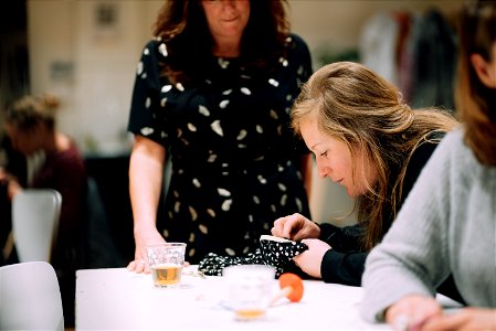 Mingei Day - Workshop traditonal textile crafts photo