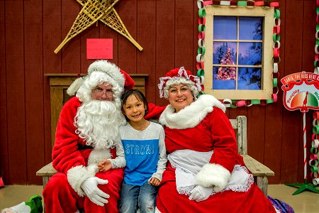 Emmonak welcomes Santa to town photo