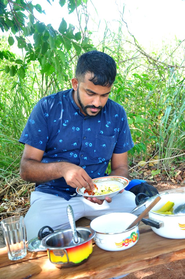 Srilankan real traditional lunch