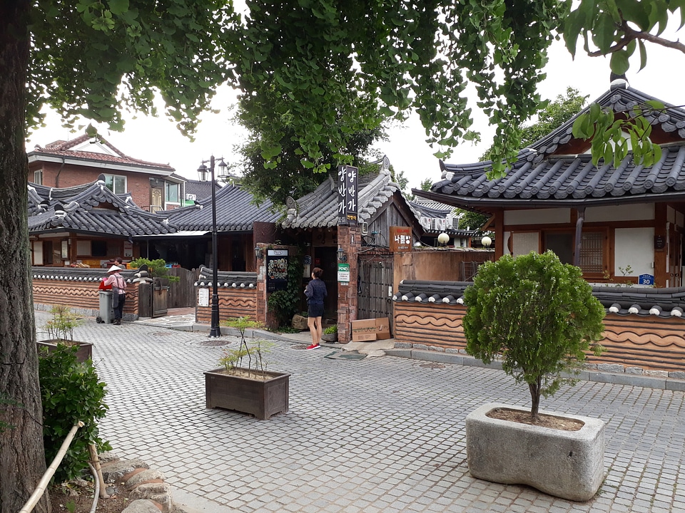 Jeonju Hanok Village in Jeonju, South Korea