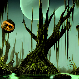 Haunting Swamp Creatures photo