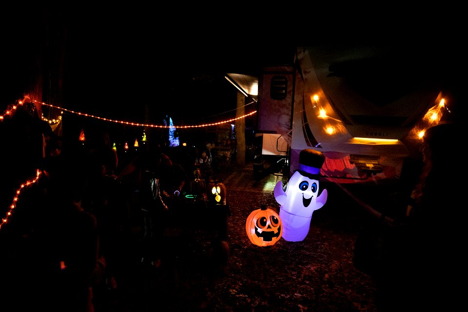 Halloween at Cedars of Lebanon State Park in Tennessee photo