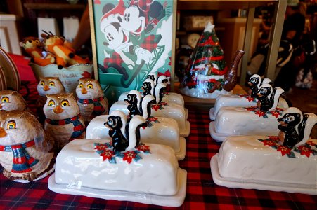 Disney Christmas Merchandise 2016, Bambi, butter dish