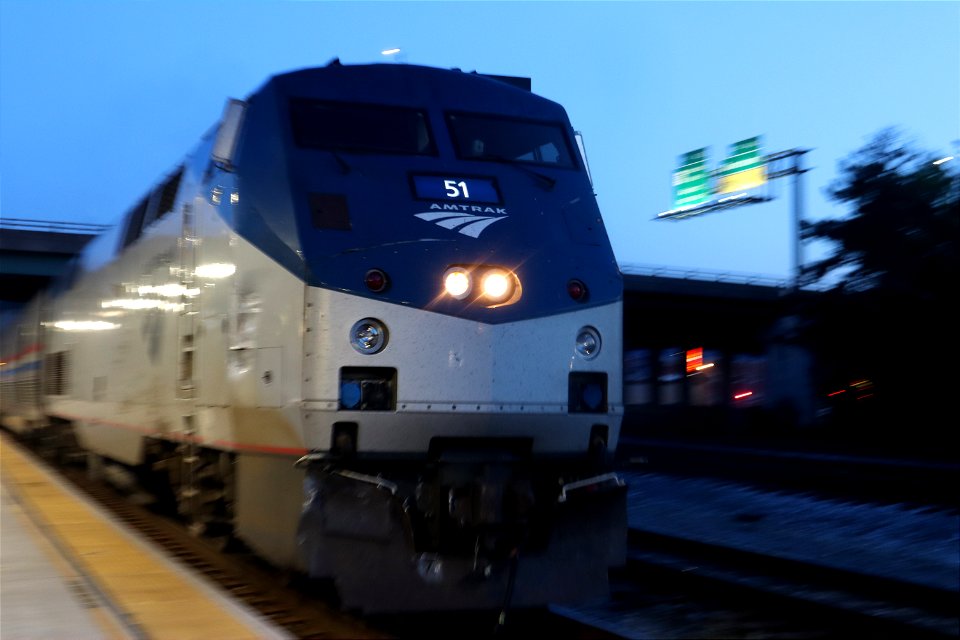 Amtrak 51 after a crash.