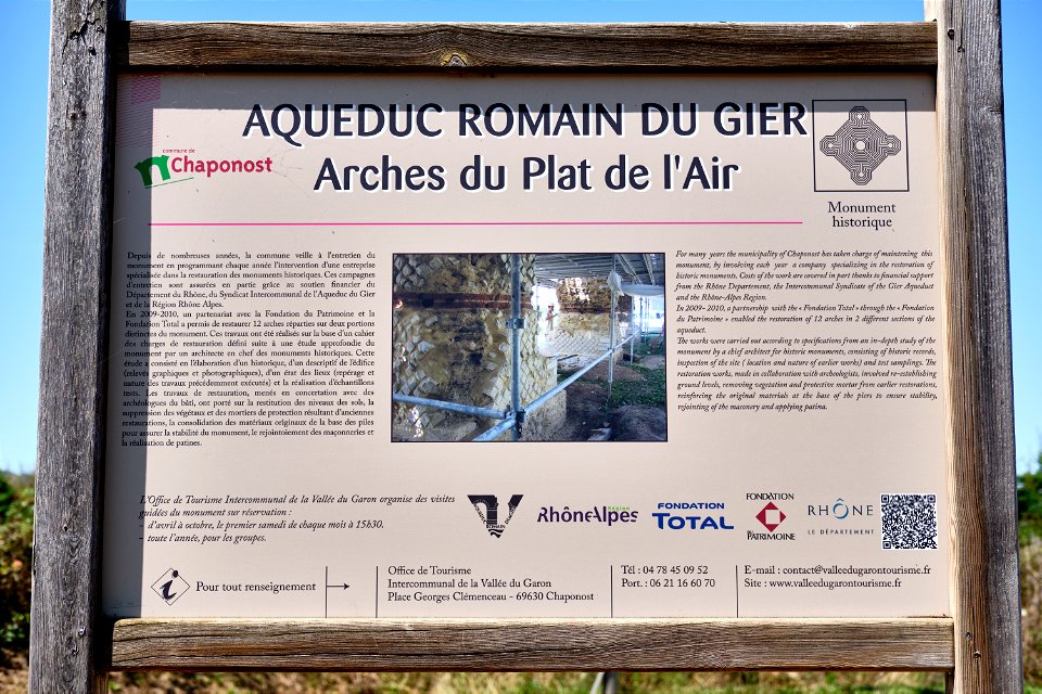 Roman Aqueduct of the Gier, France