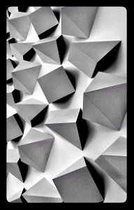 Geometry on the Wall at the Nelson-Atkins Museum of Art.