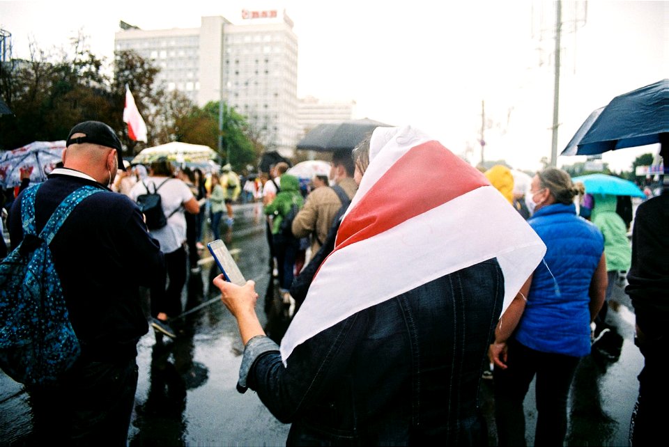 Protests in Minsk, Belarus photo