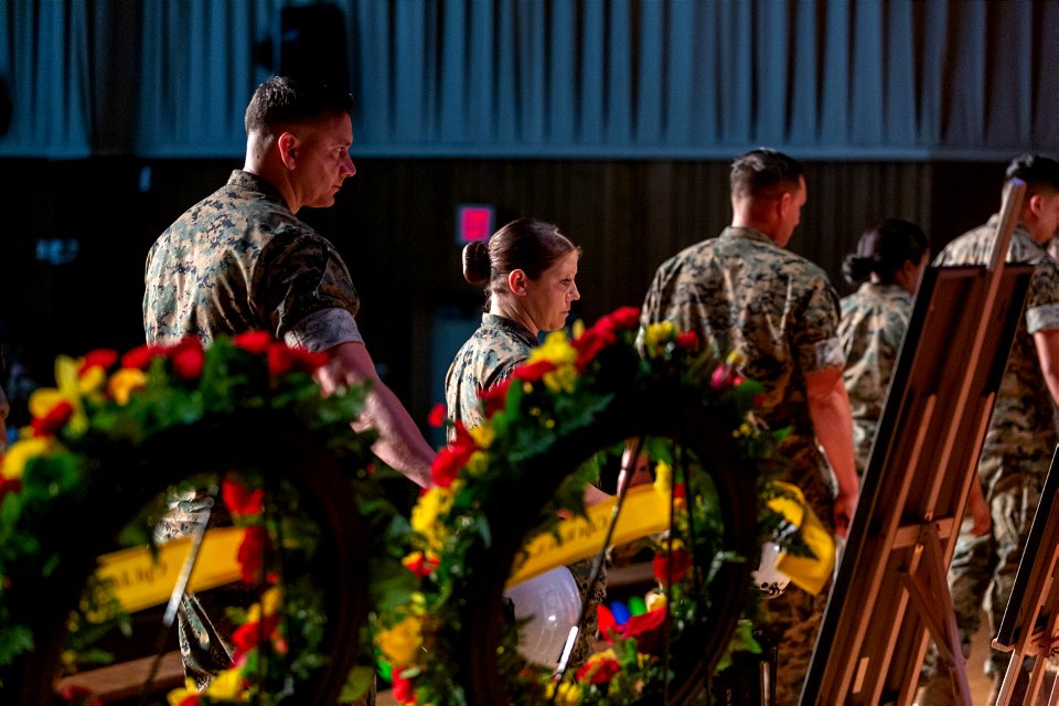 VMM-261 honor fallen Marines with memorial ceremony photo