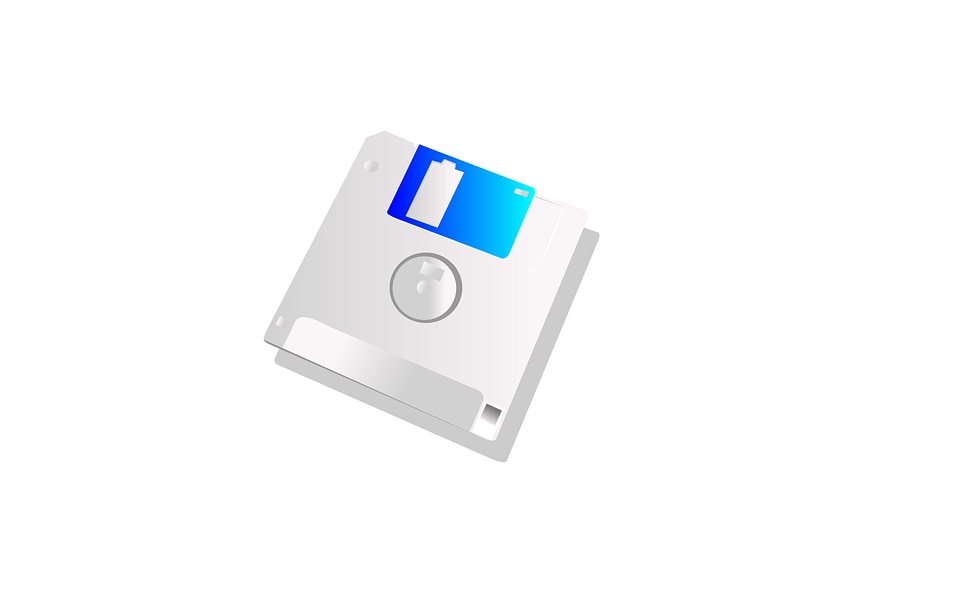 Computer floppy disk icon