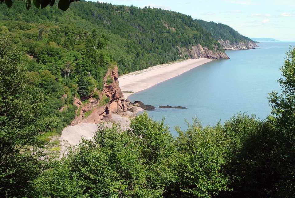 Hopewell Rock National park in New Brunswick, Canada
