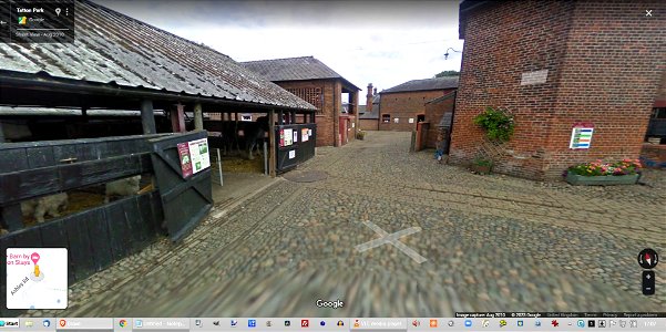 Tatton Park Farmyard from Streetview, August 2010, 05