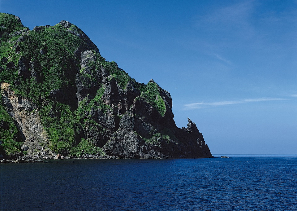Tropical island view