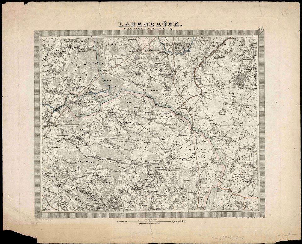 33 Der Papen-Atlas des Königreichs Hannover