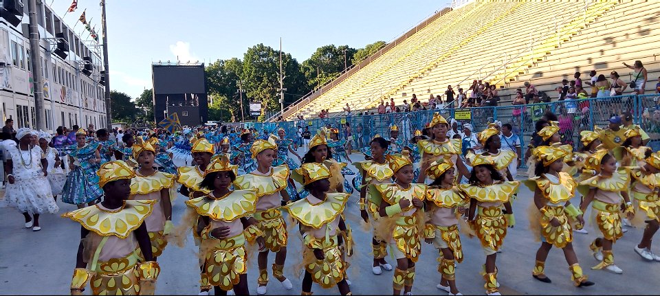 Desfiles Mirins - Carnaval 2023 - Crédito: Ana Valéria Gonçalves / Divulgação  Aesm-Rio