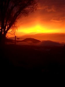 Sunrise at Thousand Lakes Mountain photo