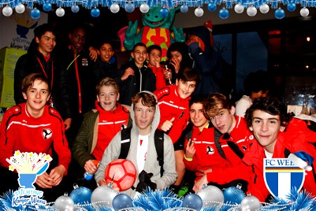 FC Weesp Kersttoernooi 2017 voor Stichting Kanjer Wens - Gesponserd door: LaLieFra.nl Wensballonnenshop.nl en Richi Franken Producties photo