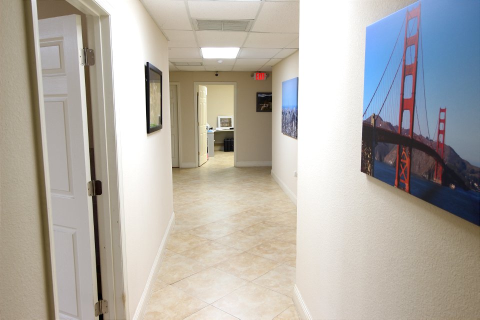 Hallway from Warehouse