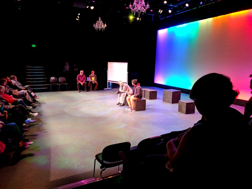 Maestro Improv at a black box theatre