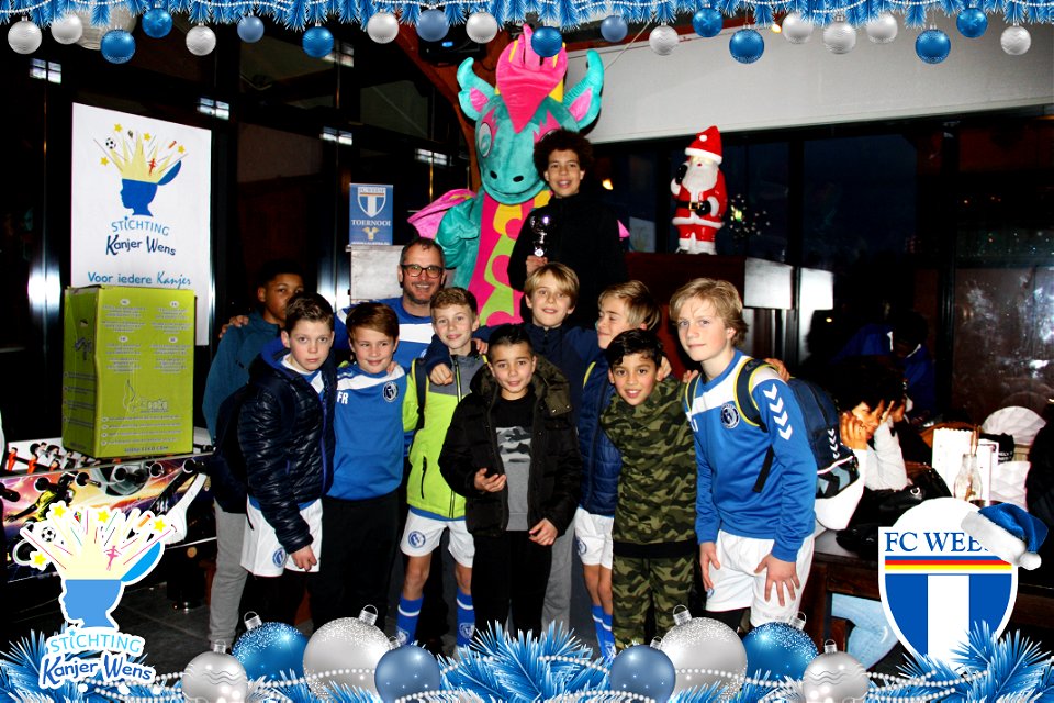 FC Weesp Kersttoernooi 2017 voor Stichting Kanjer Wens - Gesponserd door: LaLieFra.nl Wensballonnenshop.nl en Richi Franken Producties
