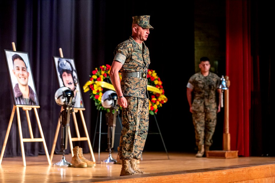 VMM-261 honor fallen Marines with memorial ceremony photo