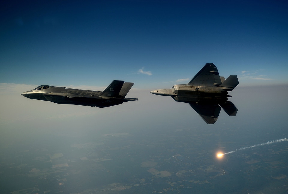 An F-35A Lightning II joint strike fighter