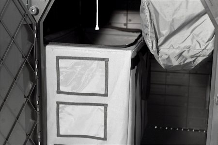 Bag in ballot box