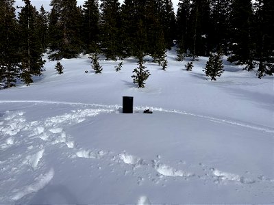 CXT Restroom Buried in Snow 1 photo
