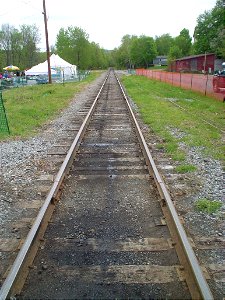 Railroad-Tracks-Perspective photo