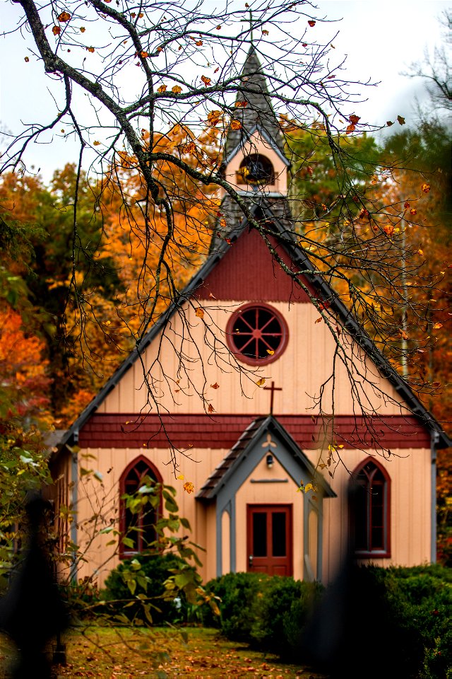 Historic Rugby Tennessee Episcopal Church and Town Hall