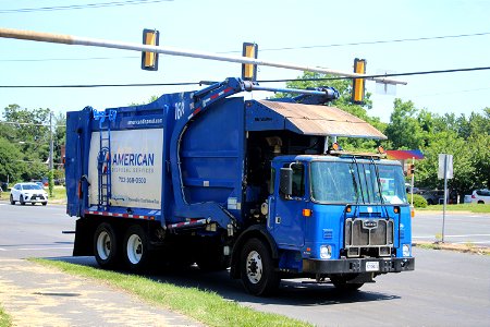 American Disposal truck 168 photo