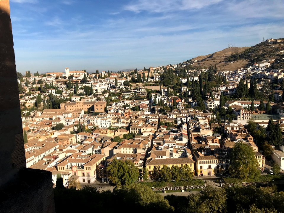 Grenade - Vue de l'Alhambra