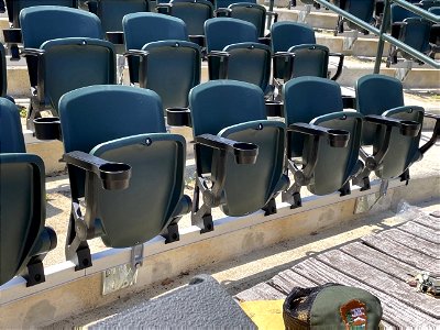 New seats at the Waterside Theatre