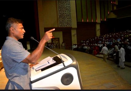 Dinesh MN visits Alwar after 15 years
