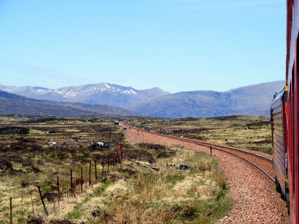Traversing Rannoch Moor