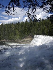 Dawson Falls in Wells Gray Provincial Park photo