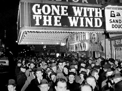 Out of the theater for Gone With The Wind