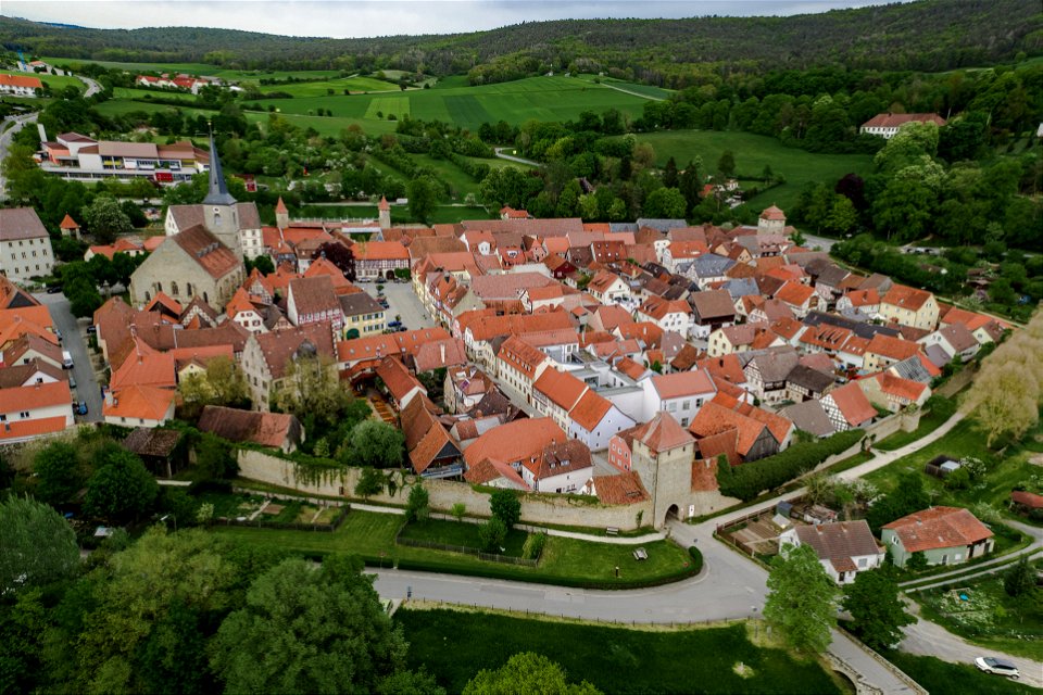 Seßlach von oben