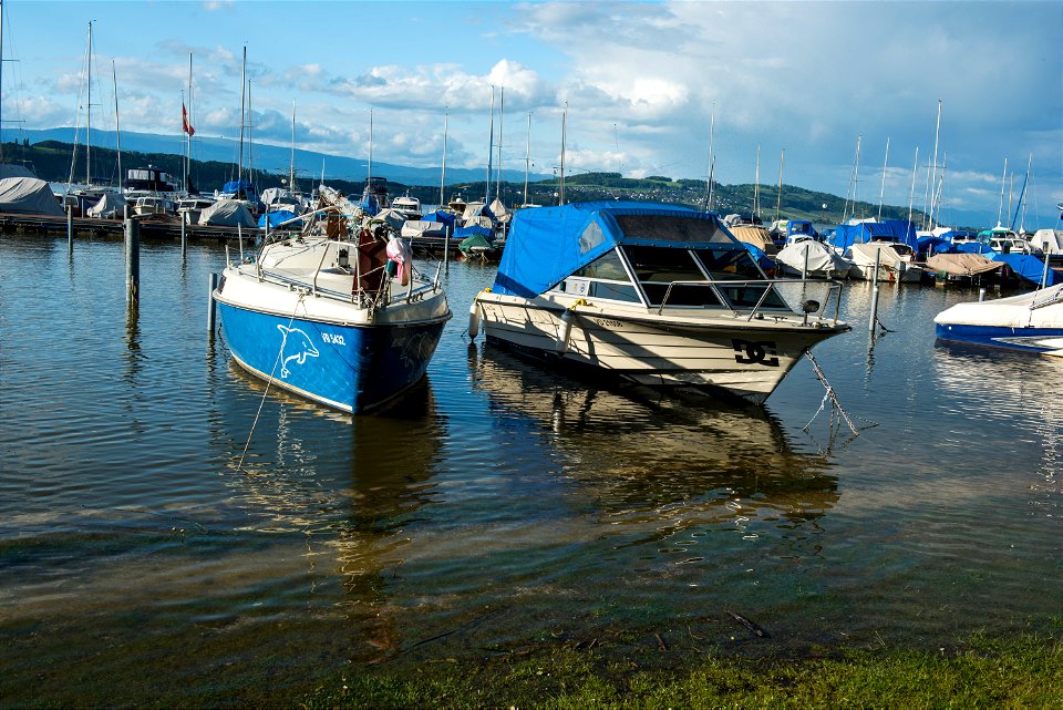 Crue du Lac de Morat - Mai 2015