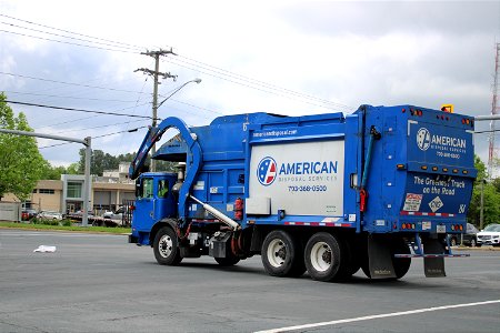 American Disposal truck 154