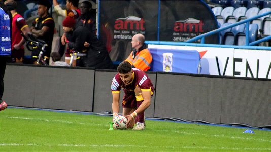 Kieran Rush Kick v Dewsbury Rams