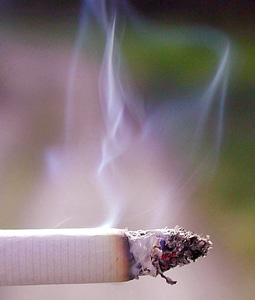 Fire ash smoking
