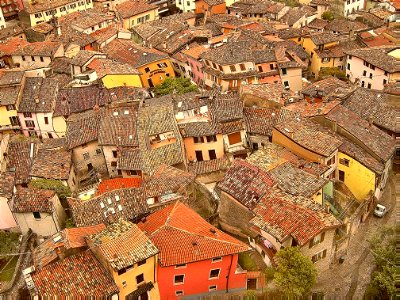 Italian rooftops.