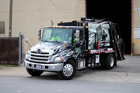 KMG Hauling Truck 26 | Hino 338 Pac-Mac RLM photo