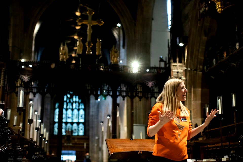Schools workshop at Newcastle Cathedral photo